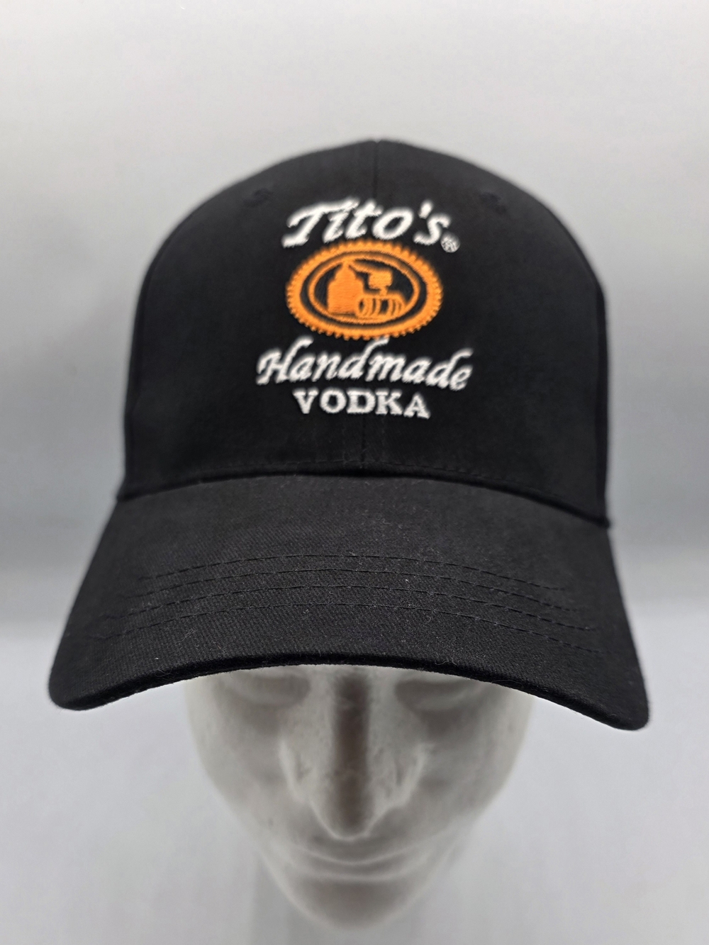 Tito's Handmade Vodka Black Embroidered Baseball Cap